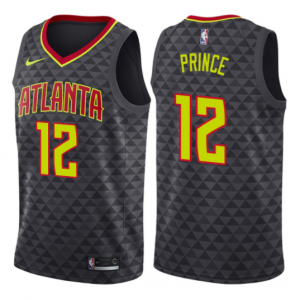 camiseta NBA taurean prince 12 2017-2018 atlanta hawks negro